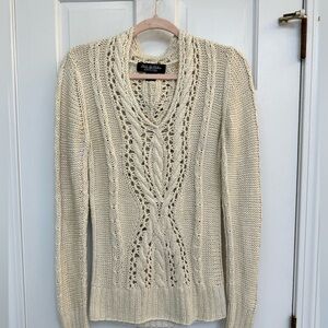Brooks Brothers Silk/Cashmere Sweater L